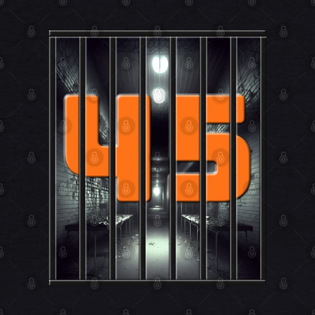 Orange 45 Behind Bars by Obotan Mmienu